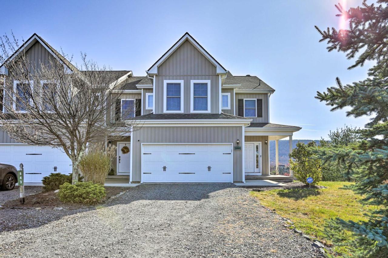 New ! Slopeside Townhome : Wfh, Ski, Dine & Hike Tannersville Exterior foto