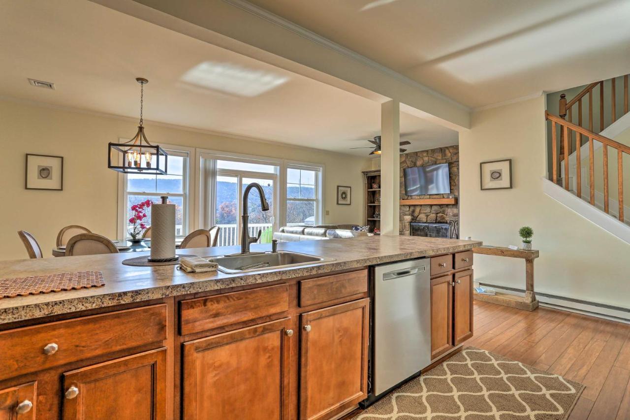 New ! Slopeside Townhome : Wfh, Ski, Dine & Hike Tannersville Exterior foto
