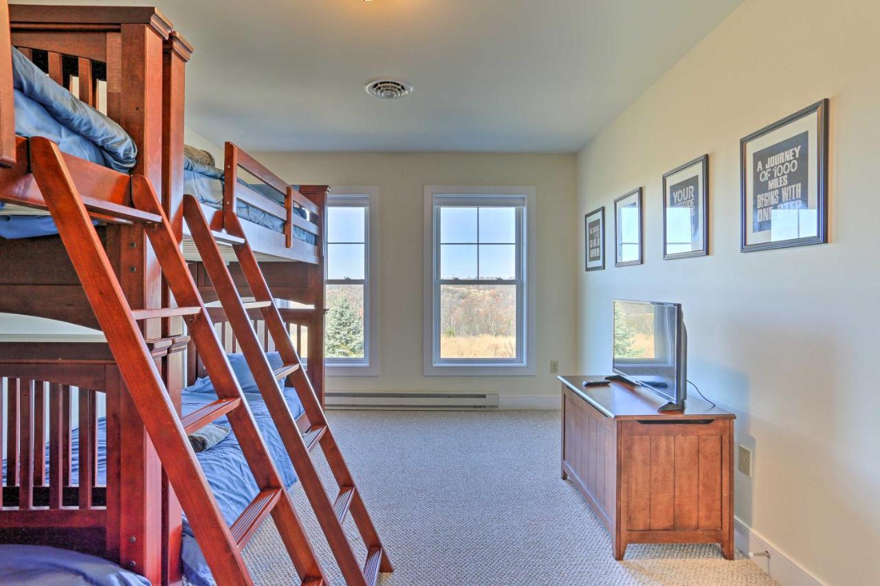 New ! Slopeside Townhome : Wfh, Ski, Dine & Hike Tannersville Exterior foto